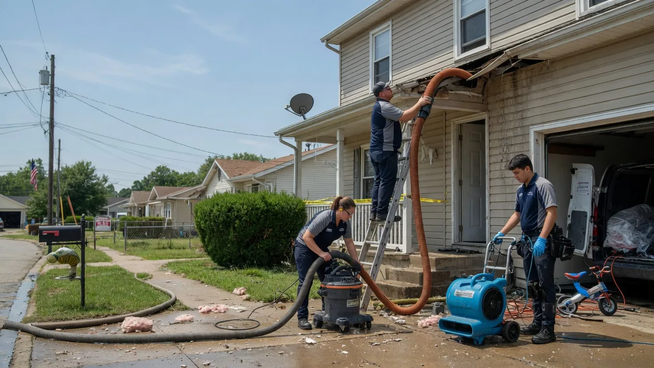 Water Damage Restoration in Orestes, IN near me